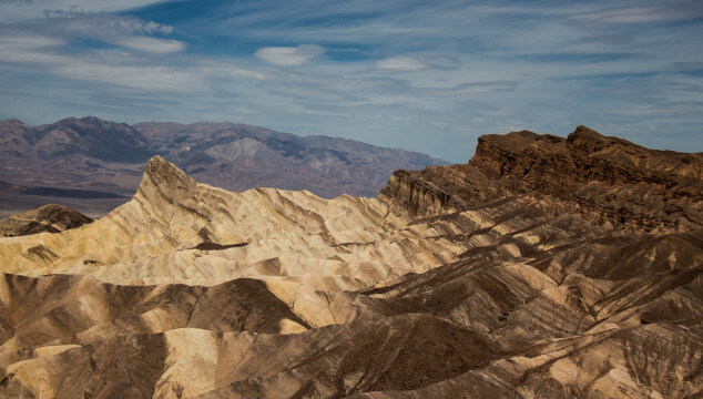 Zabriskie Point in Death Valley