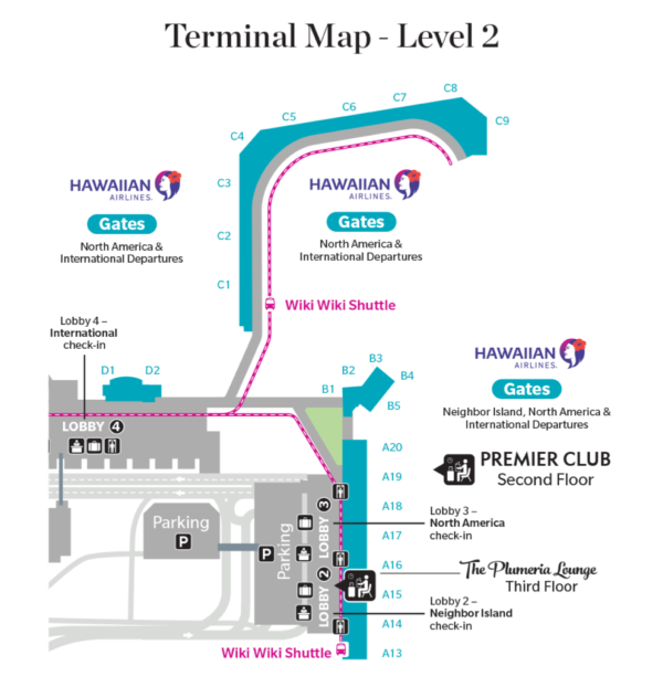 Hawaiian Airlines Shuffles CheckIn Lobbies at HNL Jeffsetter Travel