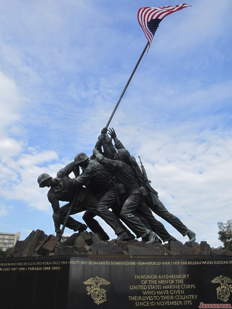 Iwo Jima Memorial in Washington, DC