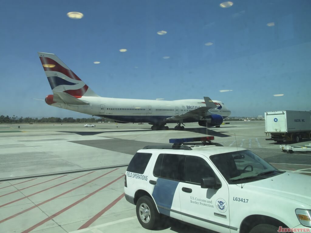British Airways 747
