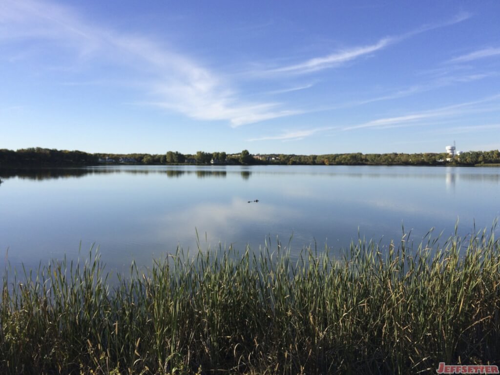 Lake Hazeltine in the Fall
