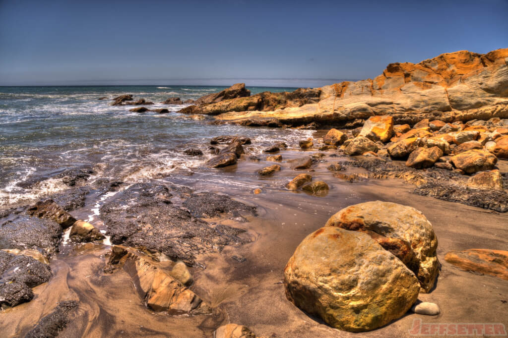 Boulder Beach Mendocino Coast
