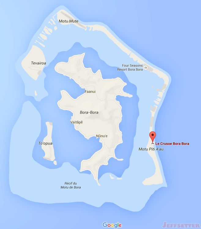 Google Map of Le Crusoe