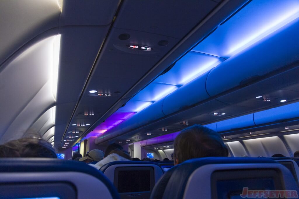 Economy Class aboard Hawaiian Air