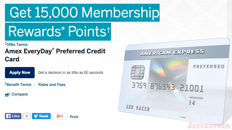 Amex Everyday Preferred