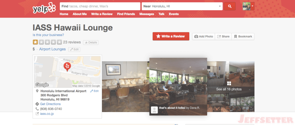 New Honolulu Priority Pass Lounge