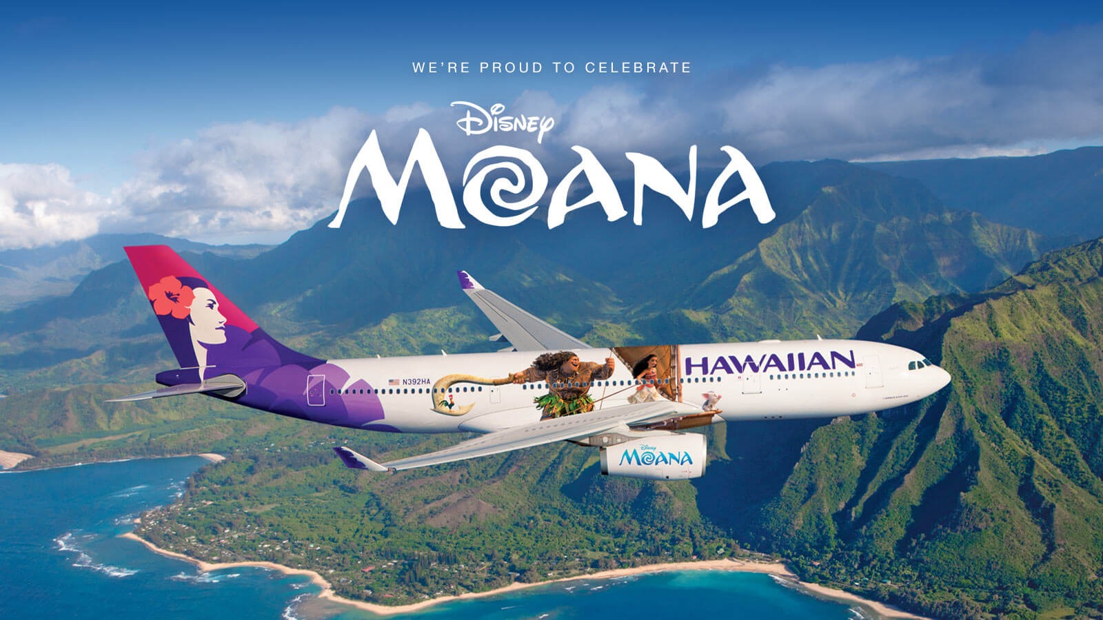 Hawaiian Airlines Moana Livery
