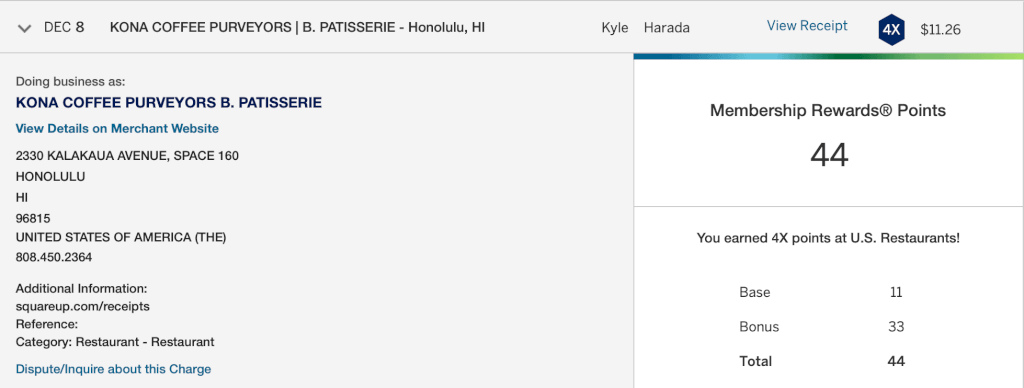 Amex is More Liberal Regarding Merchant Categories