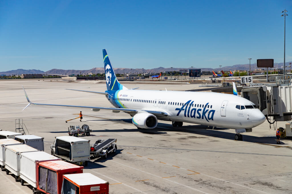 Alaska Airlines 605 LAS - SEA Premium Class