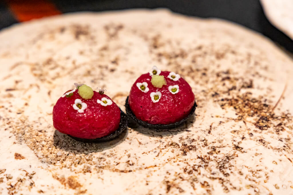 aubergine carmel