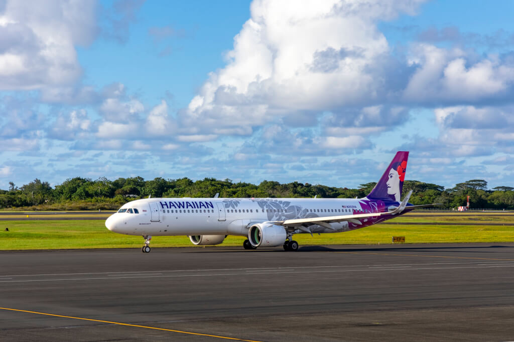 Hawaiian Airlines Contracts With SIAEC