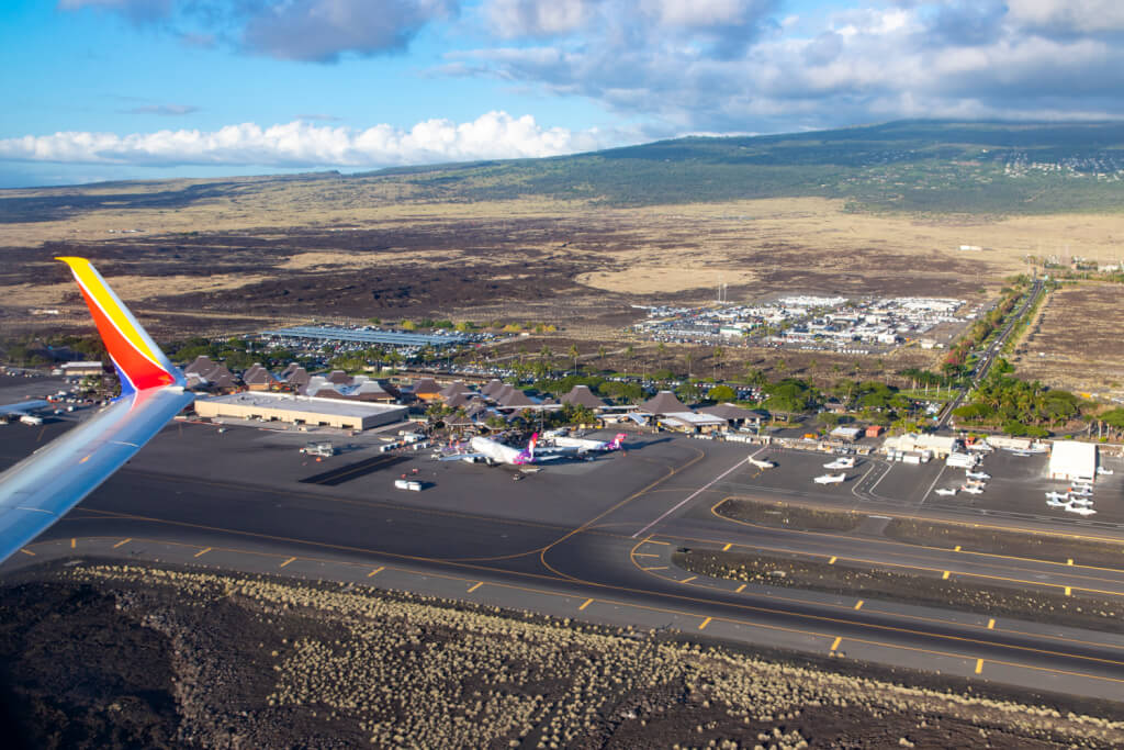 Large-Scale Disruptions at Kona Airport