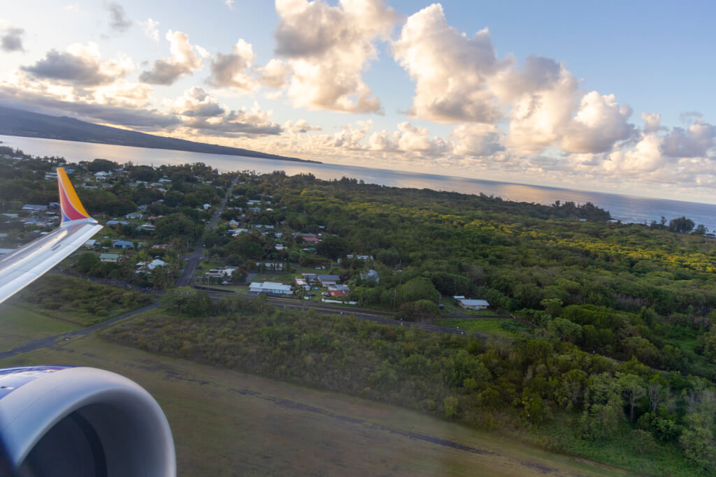 Southwest 851 Hilo to Honolulu