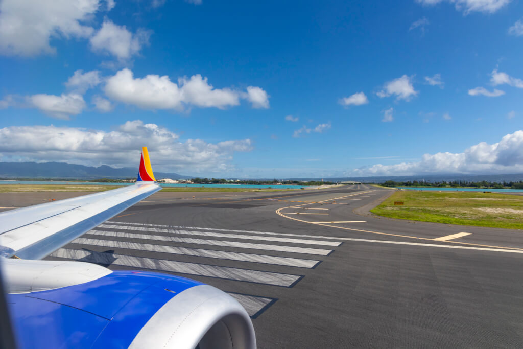 Southwest 3524 Honolulu to Kahului 