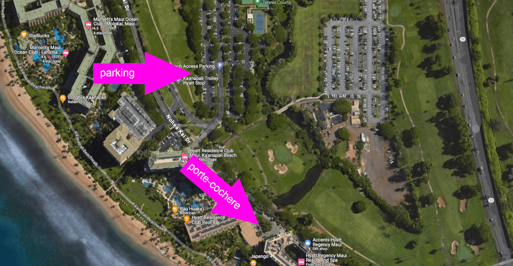 Hyatt Regency Maui parking