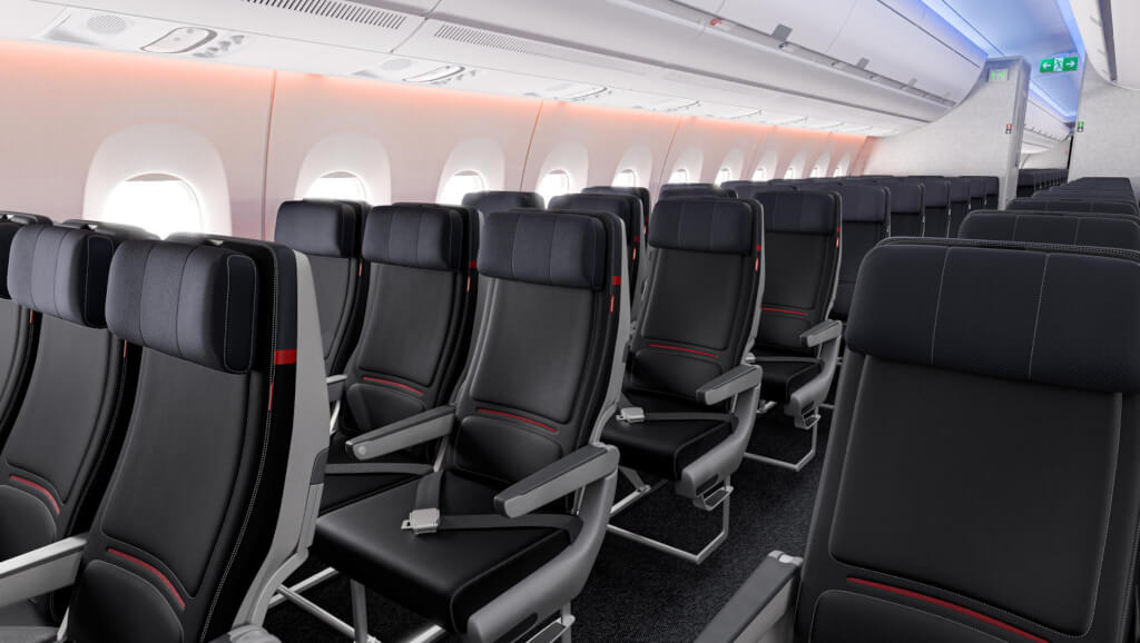Delta Unveils New Cabin Interiors - Main Cabin