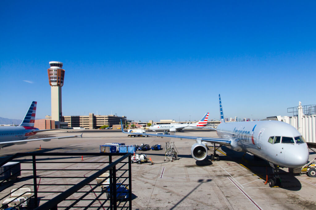 Former US Airways Boeing 757-200 at PHX