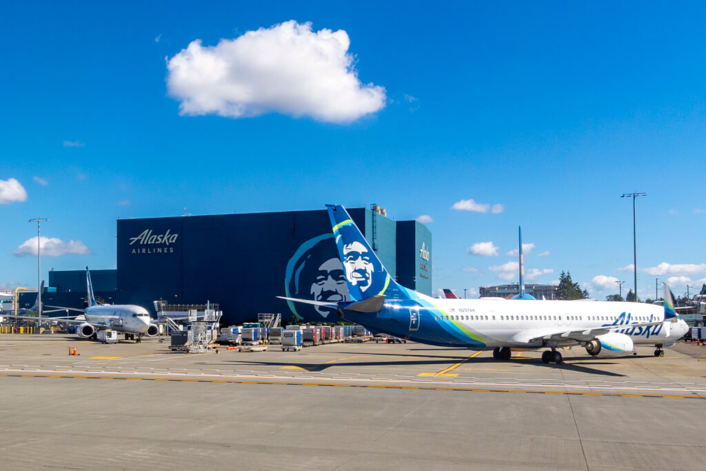Alaska Air facilities at SEA