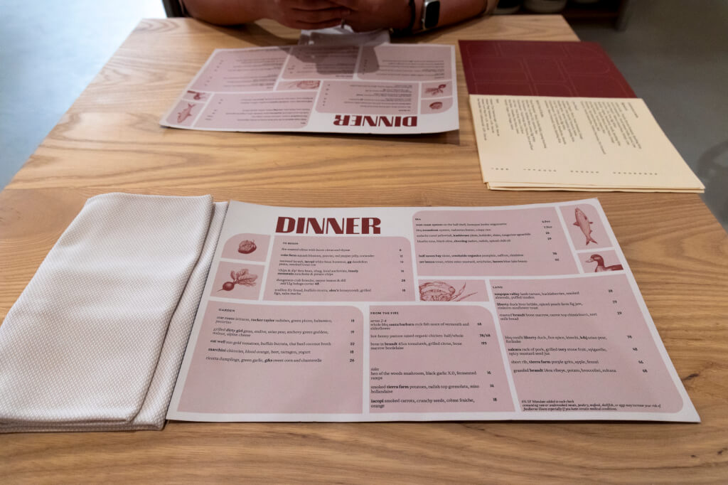 Arquet menu