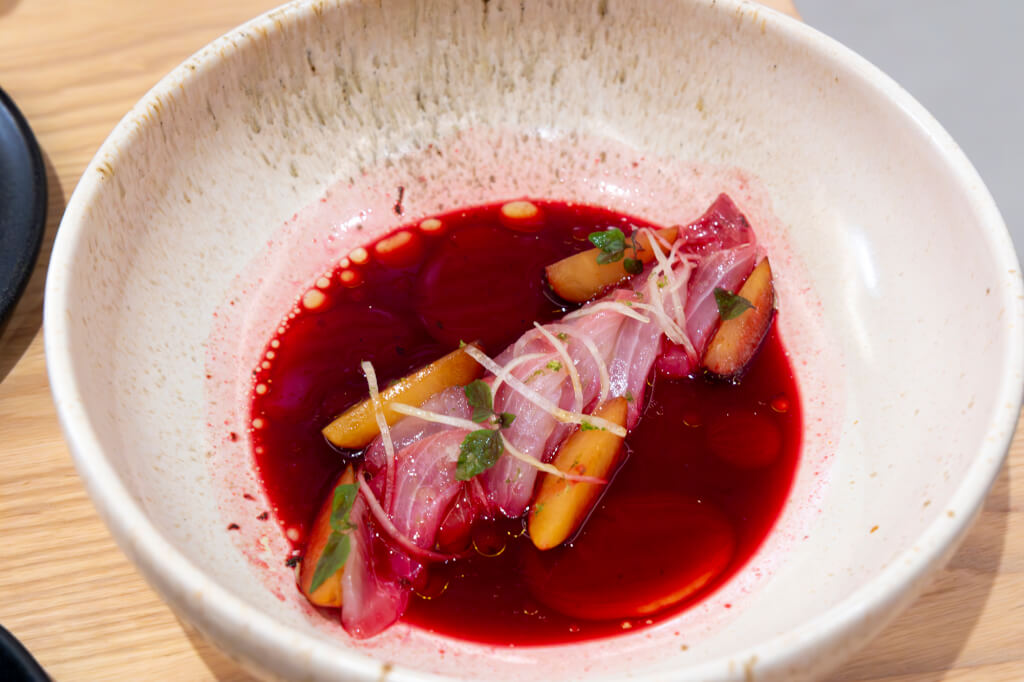 Arquet sudachi-cured yellowtail