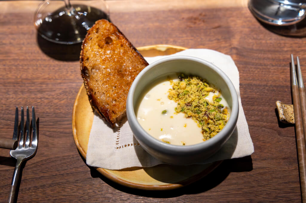 Madcap slow-cooked egg