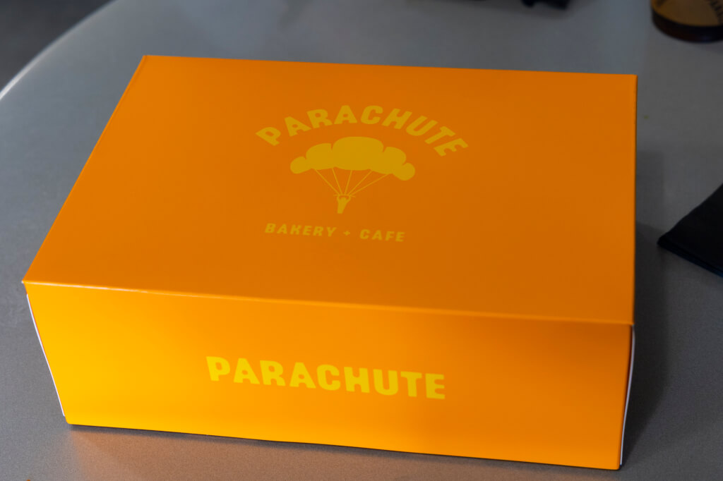 Parachute Bakery box
