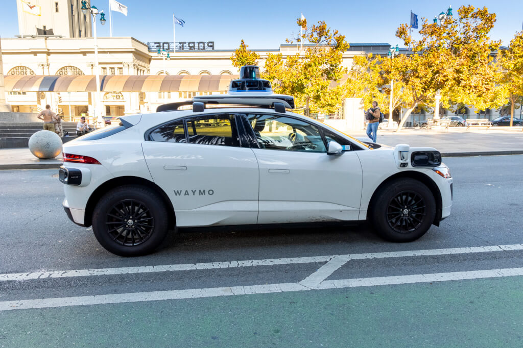 Waymo car