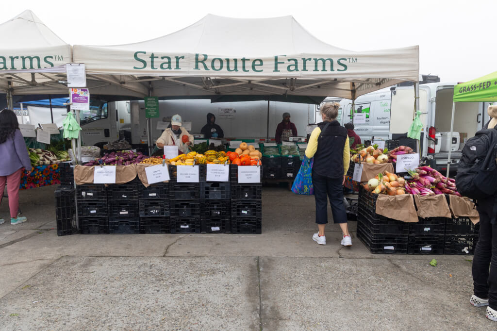 Star Route Farms at SF Ferry Plaza Farmers Market