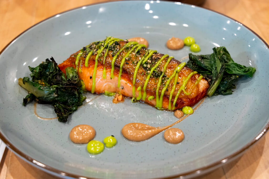 Thirty Eight furikake king salmon