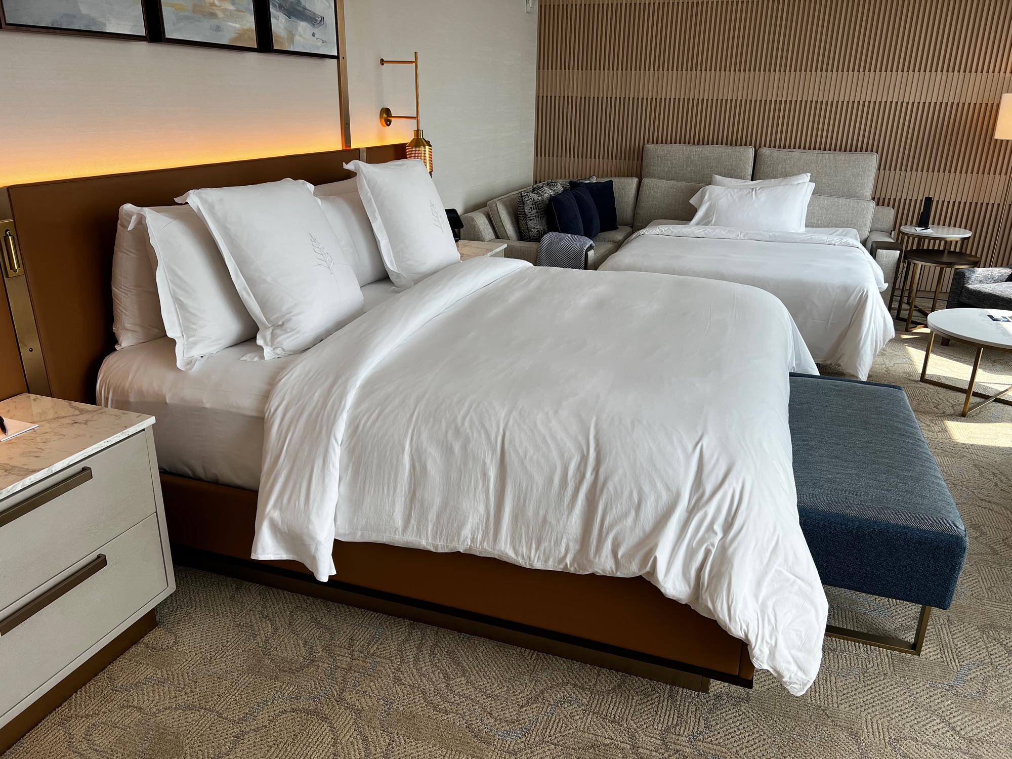 Our suite on the first visit