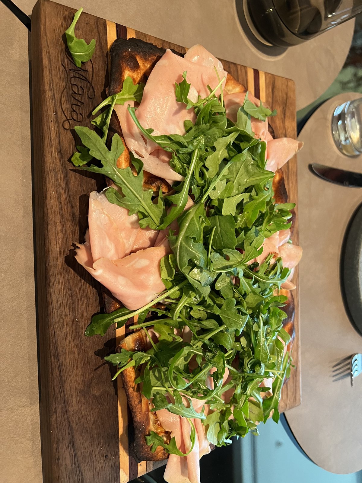 The flatbread at Mara