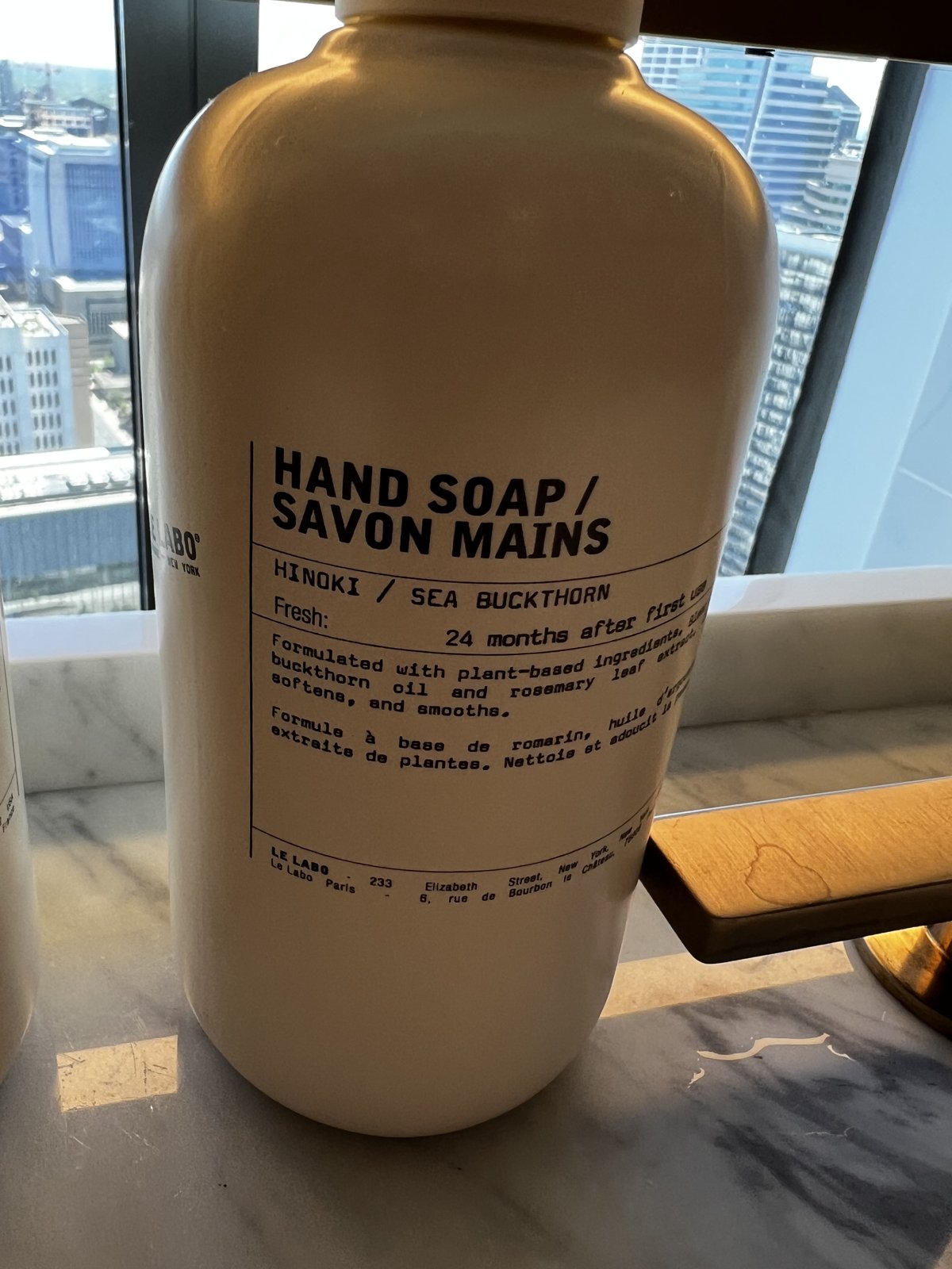 The Le Labo Savon Mains hand soap