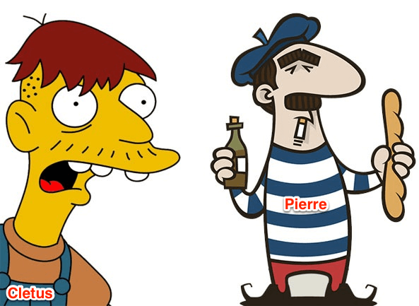 Cletus and Pierre