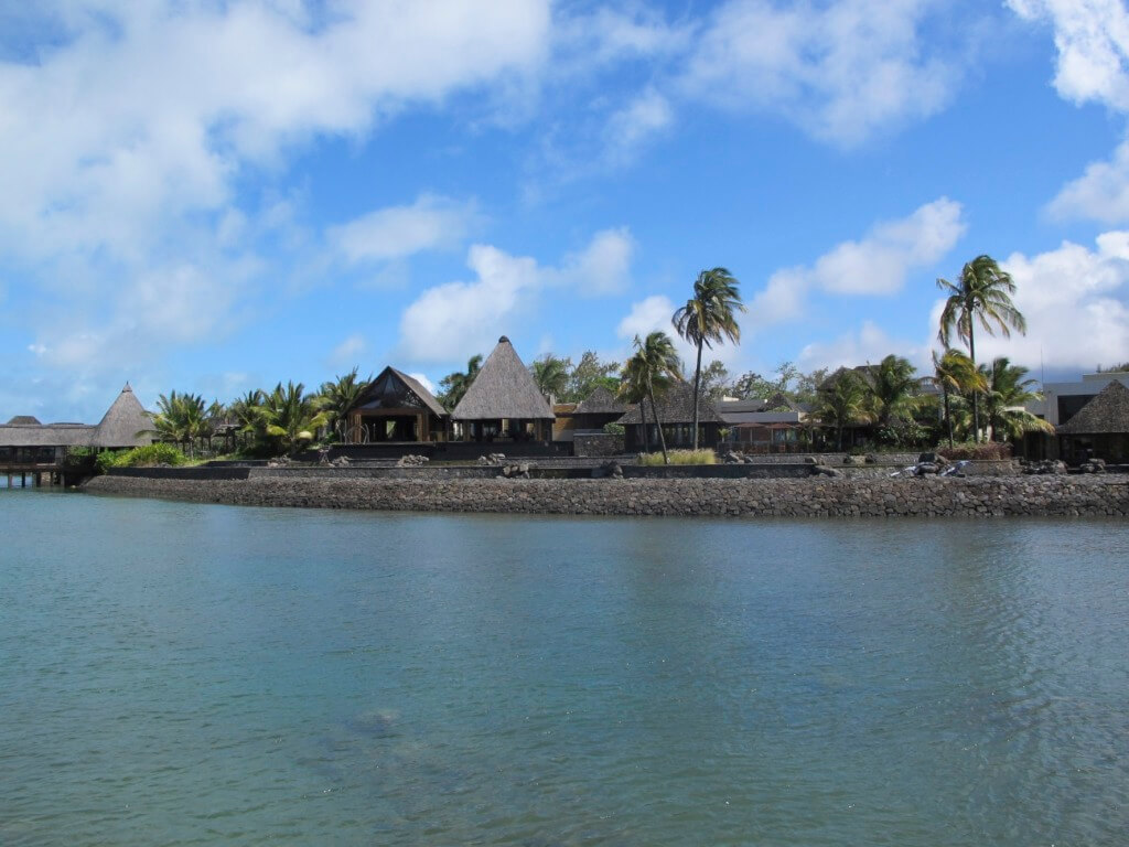 View of the Four Seasons Mauritius from the Bridge