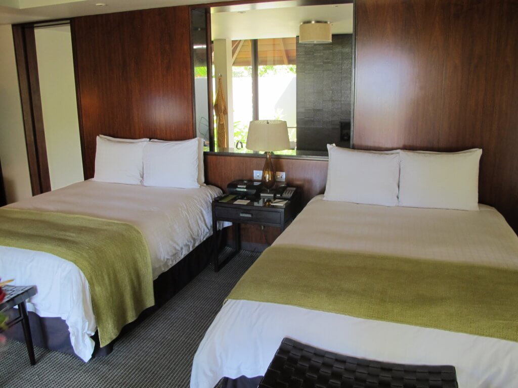Queen Beds at Four Seasons Mauritius Queen Beds at Four Seasons Mauritius