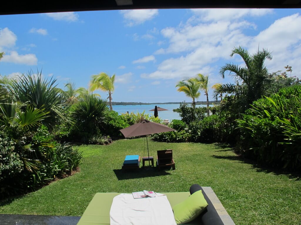 View from the Villa to the Beach View from the Villa to the Beach