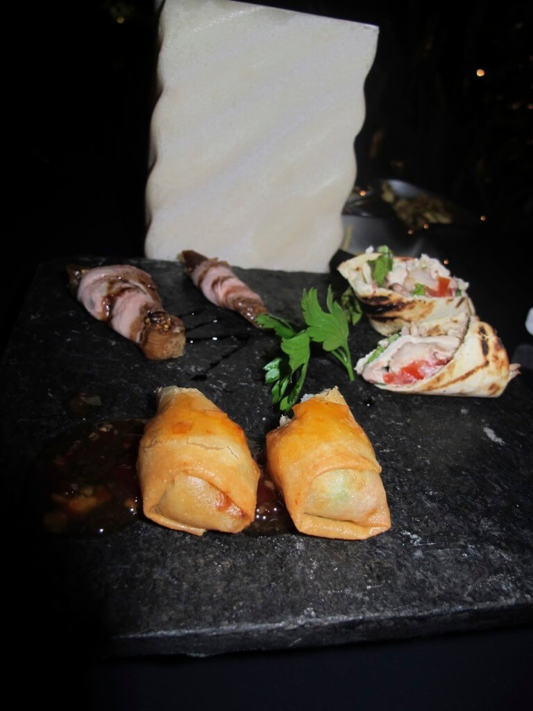 Canapes at the O Bar Canapes at the O Bar