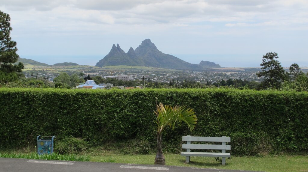 View of Mauritius from one mountain to another View of Mauritius from one mountain to another