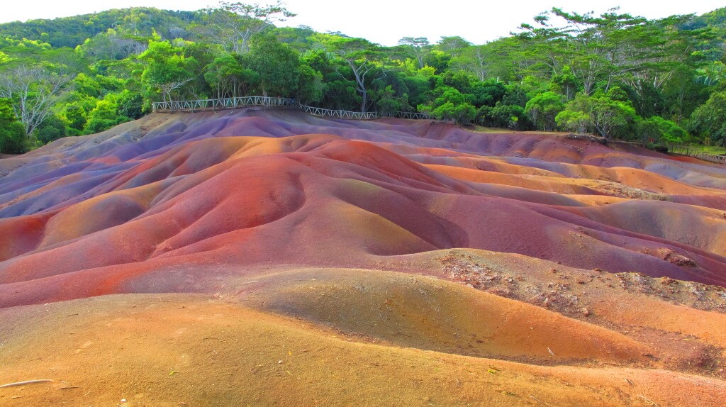 Seven Colored Earths in Mauritius Seven Colored Earths in Mauritius