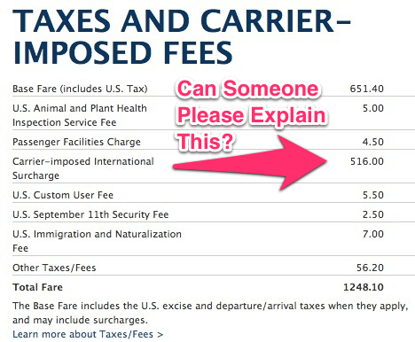 Delta Carrier Imposed Surcharge