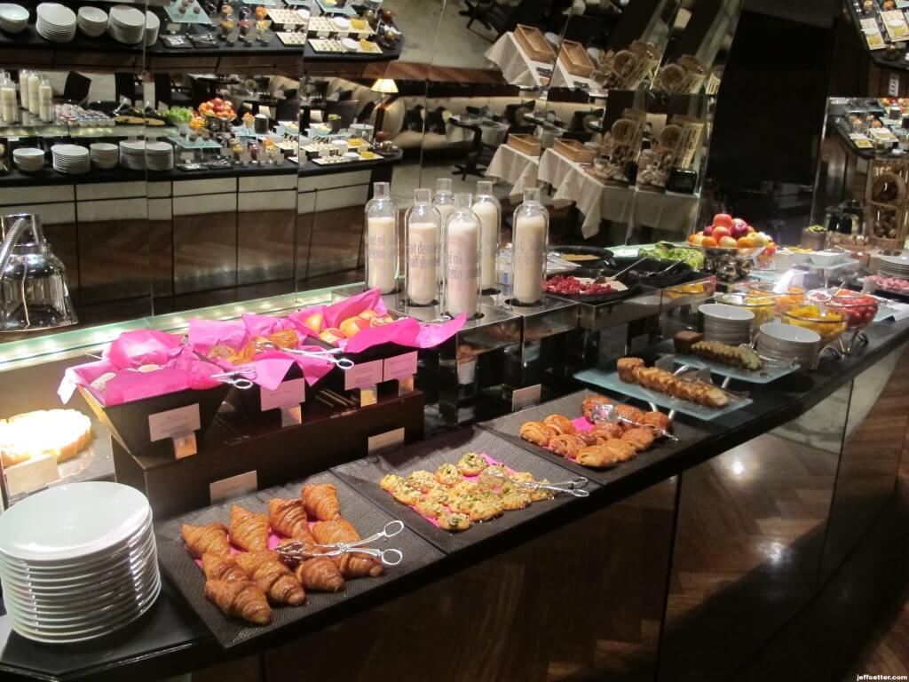 Pastries at Breakfast Buffet