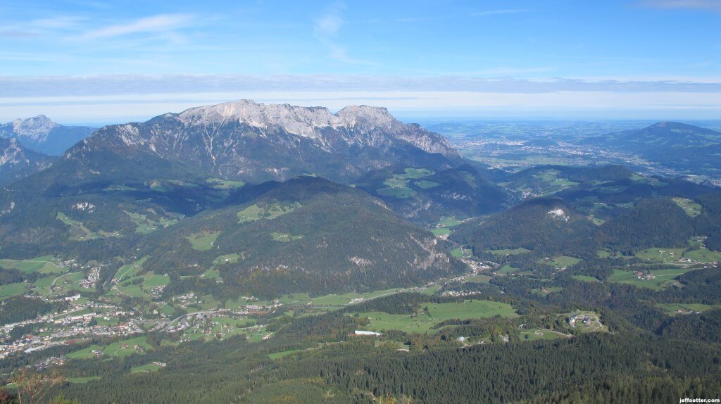 View from Kehlsteinhaus