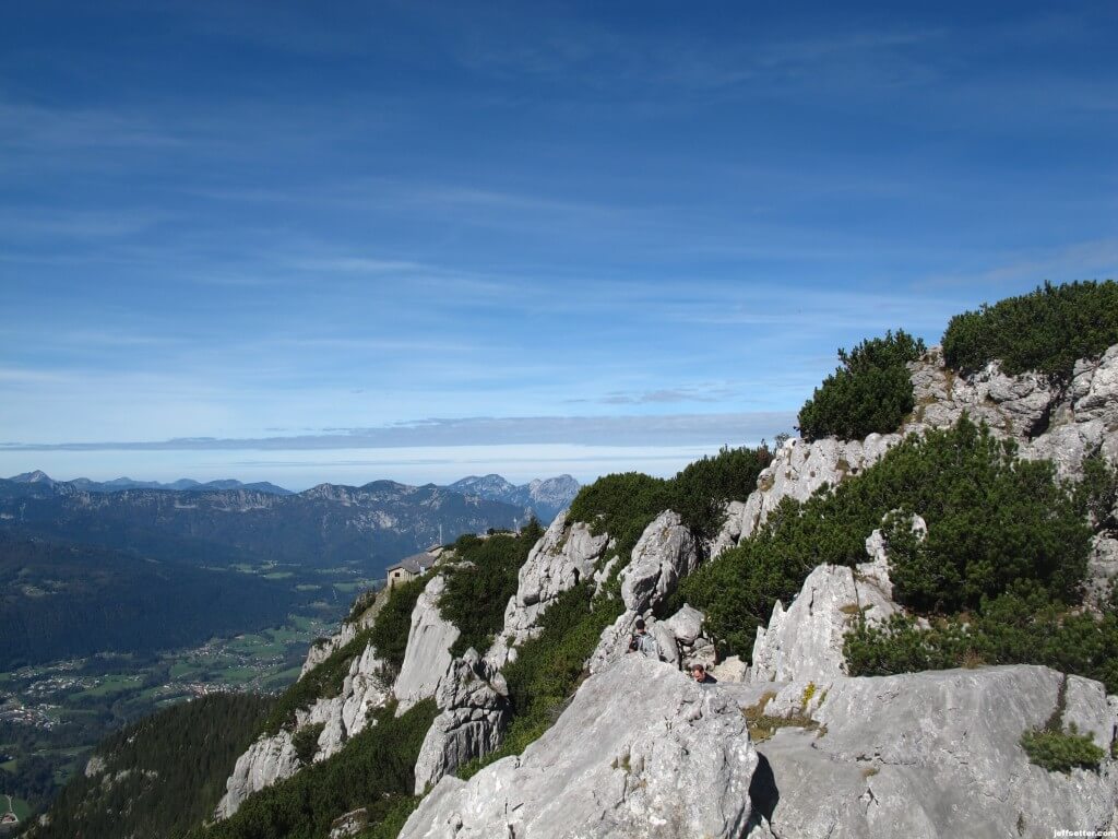 High above the Eagles Nest