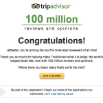 TripAdvisor Top Reviewer