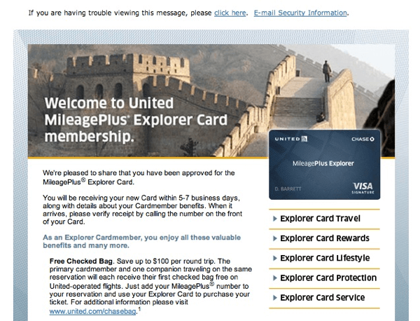 United Explorer Card Acceptance