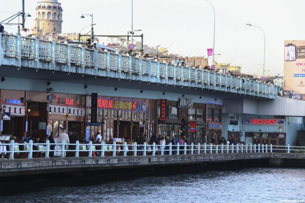 Dinner Under the Galata Bridge