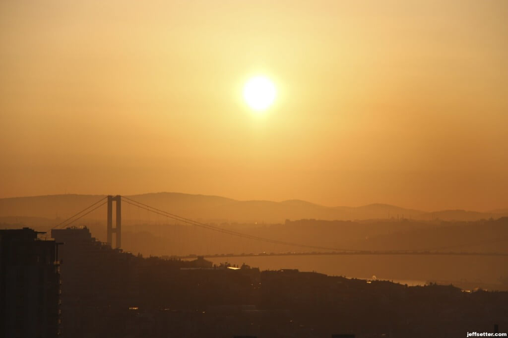 Sunrise on the Bosphorus