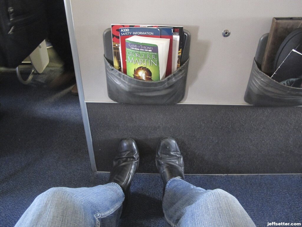 My Leg Room in the Bulk Head of Economy Comfort