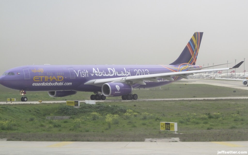 Colorful Planes on the Tarmac