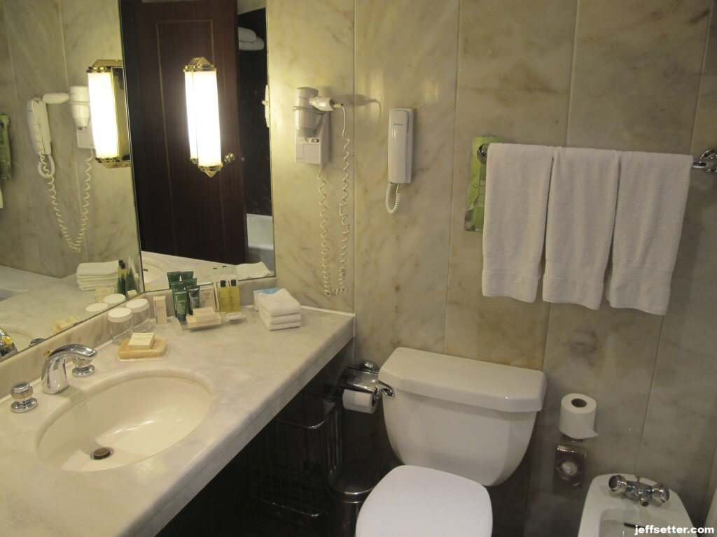 Bathroom at Hilton Istanbul